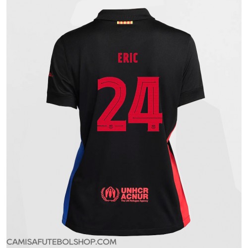 Camisa de time de futebol Barcelona Eric Garcia #24 Replicas 2º Equipamento Feminina 2024-25 Manga Curta